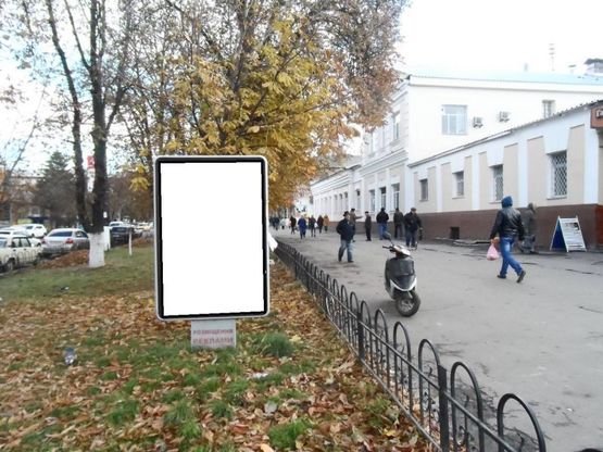 Фото рекламної площини за адресою г.Фастов, ул.Соборная, 43, Вечерний рынок