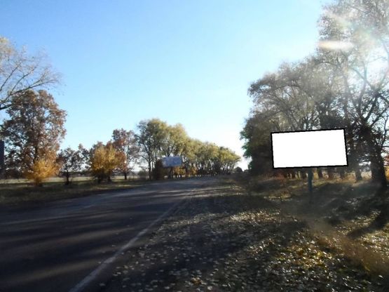 Фото рекламной плоскости по адресу г.Фастов,  ул.Бышевская, 3