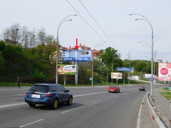Фото рекламной плоскости по адресу Протасов Яр ул. 1, к Соломенской пл., к Краснозвездному пр-ту, в центр