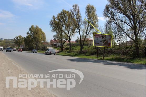 Фото рекламної площини за адресою С. Будного