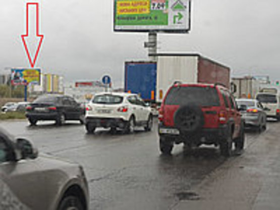 Фото рекламної площини за адресою Большая окружная 4х8 м 1050 м.от Жилянского моста