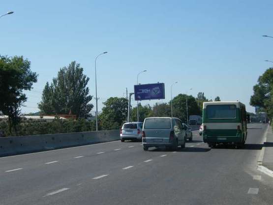 Фото рекламной плоскости по адресу Ленінградське шосе (Київське шосе) - Чапаєва пров.