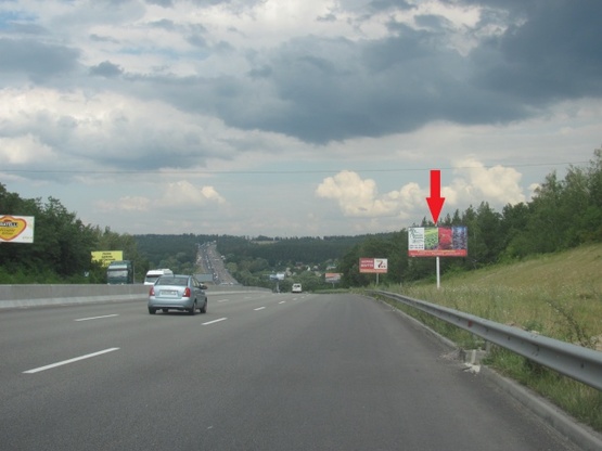 Фото рекламной плоскости по адресу Одесская трасса, в направлении г.Киев,1,5км. до поворота на с.Вита Почтовая,1,5 км после мотель-ресторана  "Шале", 8км+700метров