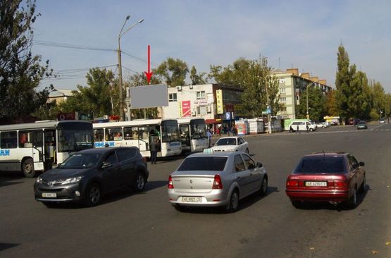 Фото рекламної площини за адресою 049Б,вул. Калинова - вул. П. Калнишевського (Косіора), навпроти ДК "Металургів"