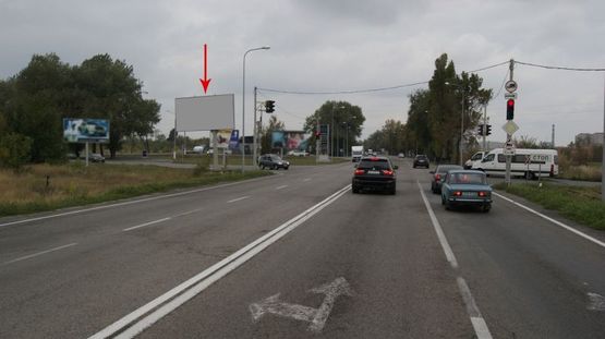 Фото рекламної площини за адресою s305Б,вул.Аеропортівска - вул.Старокодакська, біля світлофора