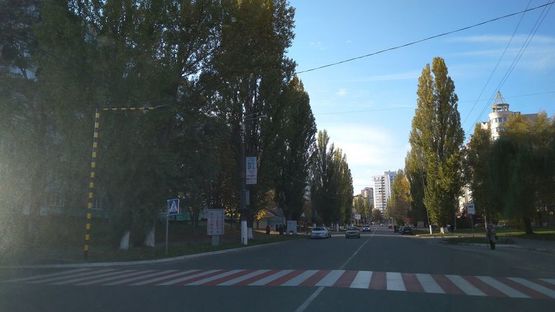 Фото рекламної площини за адресою Перед поворотом на ул. Шолуденко, 3