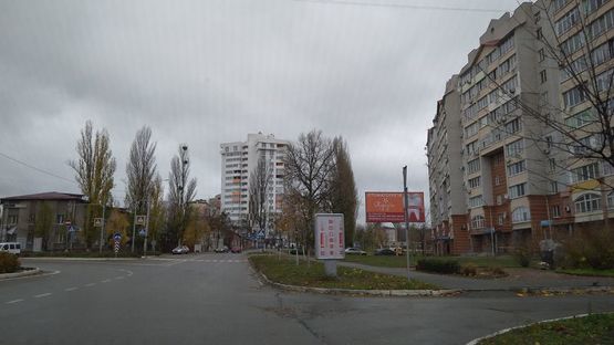 Фото рекламной плоскости по адресу После поворота на ул. Шолуденко, 6-Г