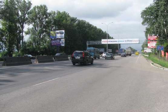 Фото рекламной плоскости по адресу Київ - Одеса, 01км+600м до  Києва (в напр. Одессы)