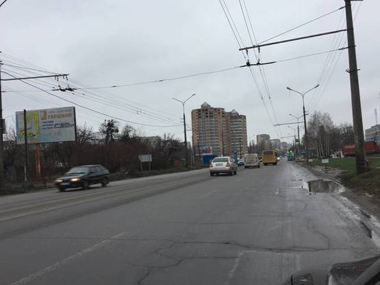 Фото рекламной плоскости по адресу вул. Леваневського перехрестя з вул. Кагарлицькою (біля Епіцентру, напрямок в'їзд в місто)+ 400 грн поклейка