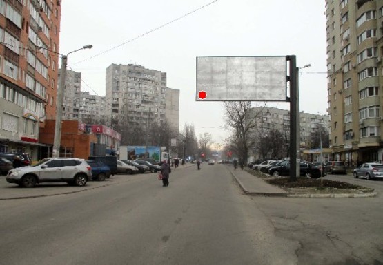 Фото рекламной плоскости по адресу Василия Стуса ул. - Гвардейцев Широнинцев ул., 29а