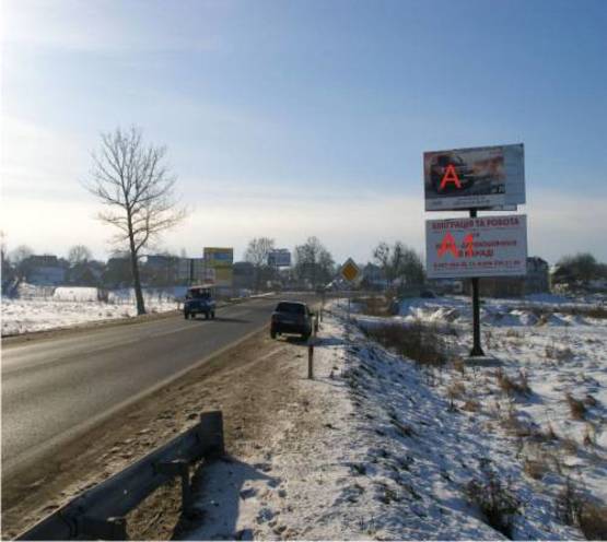 Фото рекламной плоскости по адресу Об'їздна дорога(Lv005)