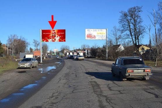 Фото рекламной плоскости по адресу Мерефа-ул. Днепровская-пер. Лекарский-в ст Харькова