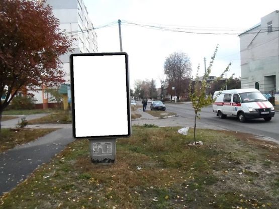 Фото рекламной плоскости по адресу г.Фастов, ул. Кирова, 5-9