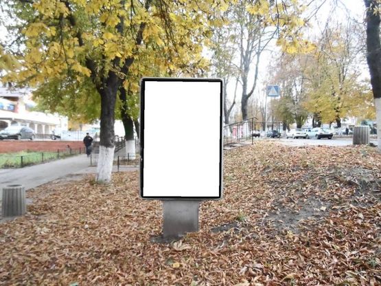 Фото рекламної площини за адресою г.Фастов, перекресток ул. Интернациональной и ул. Соборной