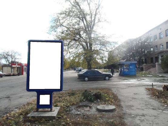 Фото рекламної площини за адресою г.Фастов, ул.Льва Толстого, 28, ЦРЛ