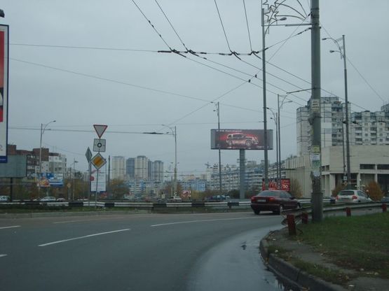 Фото рекламної площини за адресою Маяковського пр-т, возле пр-та Драйзера, к пр-ту Генерала Ватутина