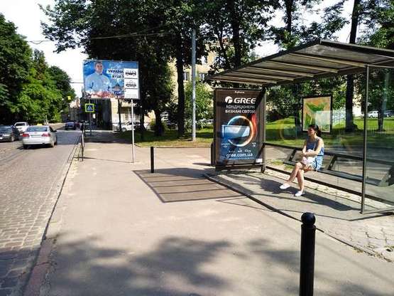 Фото рекламної площини за адресою Вітовського вул., парк Культури