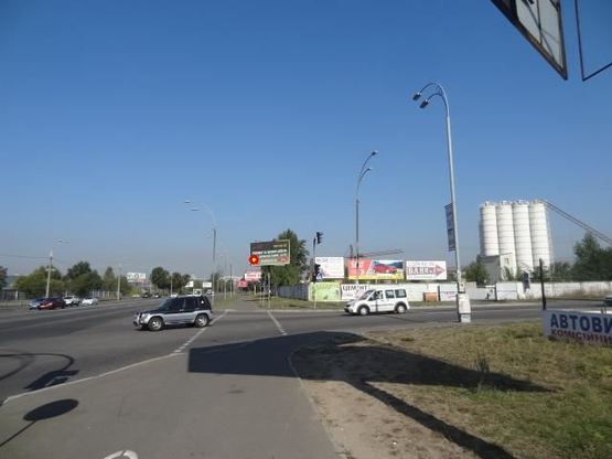 Фото рекламної площини за адресою Днепрoвская набережная - Здoлбунoвская ул.