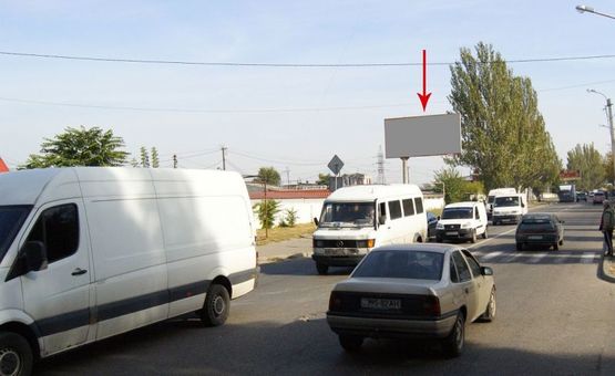 Фото рекламної площини за адресою 074Б,вул. Байкальська, р-н оптового ринку