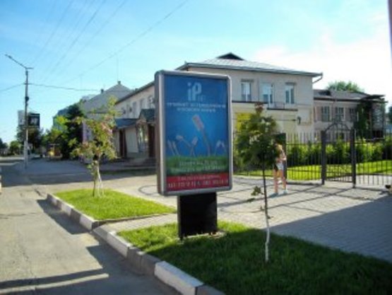 Фото рекламной плоскости по адресу Кості Левицького  біля Укртелекому