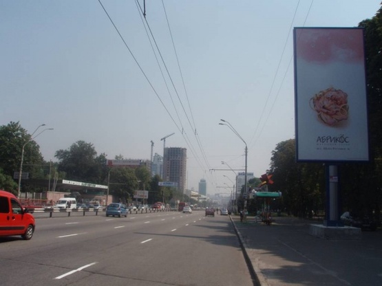 Фото рекламной плоскости по адресу Победы проспект, 32