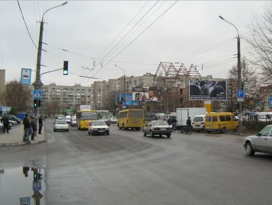 Фото рекламной плоскости по адресу вул. Конякіна,39 (біля автостанціі №1)