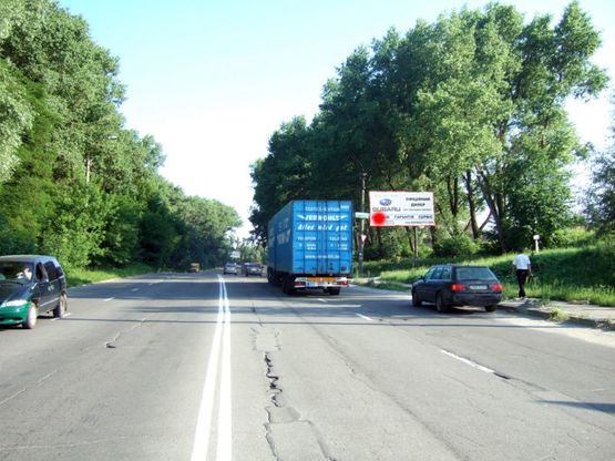 Фото рекламної площини за адресою Старокостянтинівське шосе (ТЦ "МійДім"). неподалік: АЗС "Укрнафта", "ВОГ" -2шт, "Веста", СТО ТIR, нова забудова "1-й парковий", "Дендропарковий", меблевий ТЦ "МійДім" (в'їзд в місто, в центр)