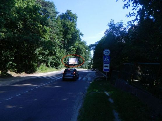 Фото рекламной плоскости по адресу вул. Львівська (вїзд в місто Винники #2)