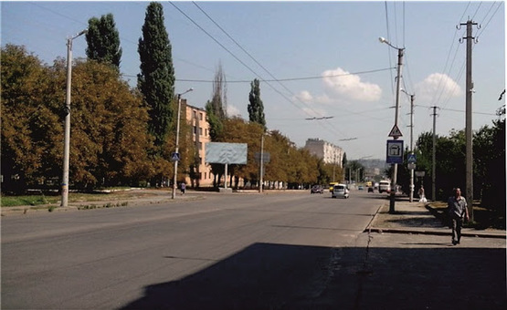 Фото рекламної площини за адресою ул. Вокзальная, ул. Шатило