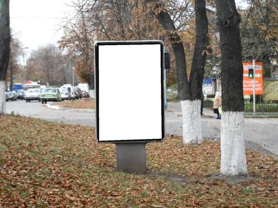 Фото рекламної площини за адресою г.Фастов, перекресток ул. Интернациональной и ул. Соборной