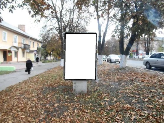 Фото рекламной плоскости по адресу г.Фастов, ул.Соборная, 34, Вечерний рынок