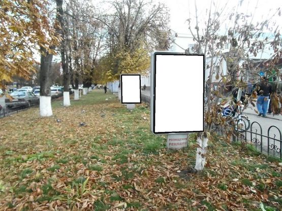 Фото рекламной плоскости по адресу г.Фастов, ул.Соборная, 43, Вечерний рынок