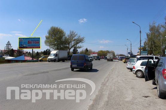 Фото рекламної площини за адресою С. Будного