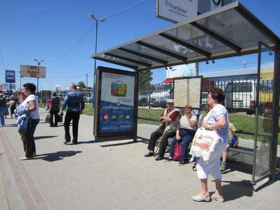 Фото рекламной плоскости по адресу Городоцька вул., 155