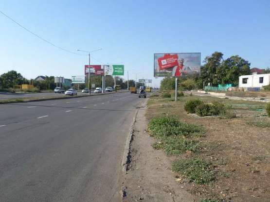 Фото рекламної площини за адресою Южная дорога - ул.Суворовская