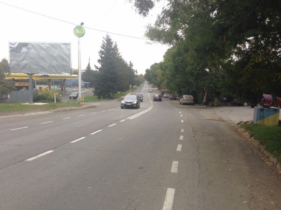 Фото рекламной плоскости по адресу м. Ужгород, вул. Собранецька, 180, візд в місто, біля АЗС Мотто зі сторони Словацького кордону