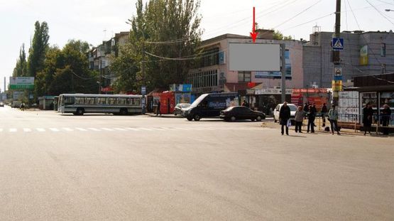 Фото рекламної площини за адресою 049А,вул. Калинова - вул. П. Калнишевського (Косіора), навпроти ДК "Металургів"
