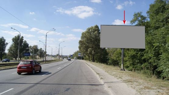 Фото рекламной плоскости по адресу 093А,вул. Донецьке шосе (вїзд на Кайдацький міст)