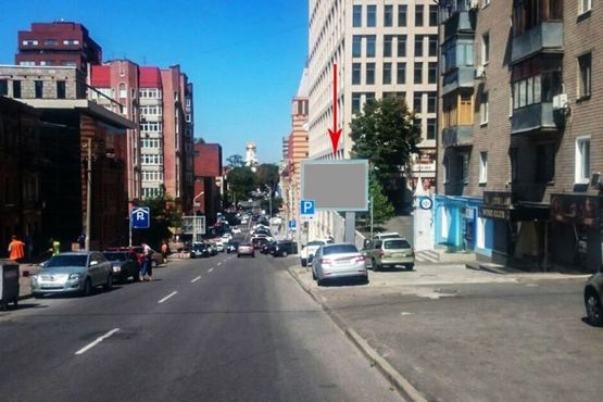 Фото рекламной плоскости по адресу s014А,вул. Шевченка, 22 (ТЦ CASCADE PLAZA)