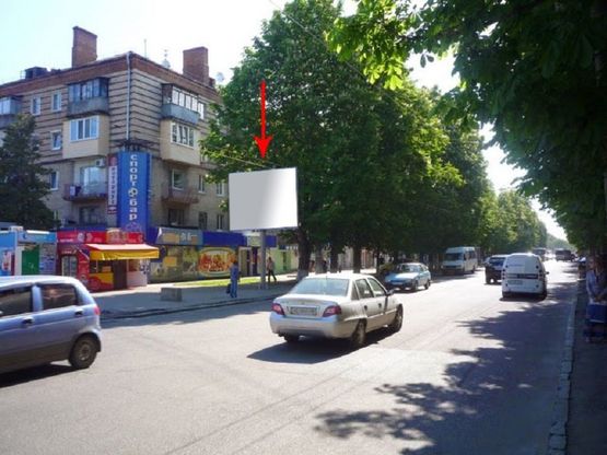 Фото рекламной плоскости по адресу s062А,вул. Титова, 16 (перетин з вул. Янгеля)