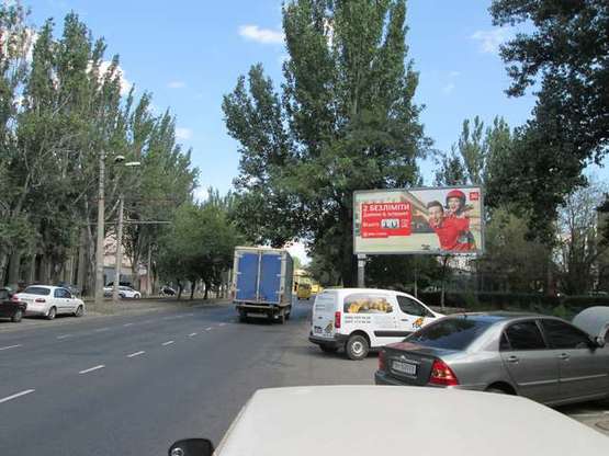 Фото рекламної площини за адресою ул. Черноморского казачества, 70/2