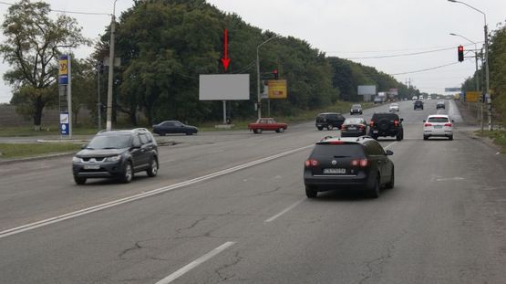 Фото рекламной плоскости по адресу s306Б,Запорізьке шосе - вул.Старокодакська, біля світлофора