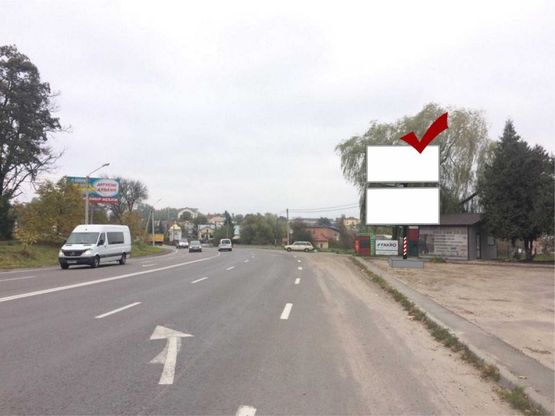 Фото рекламной плоскости по адресу Львів-Малехів, ресторан Малехів, з центру (верхній)