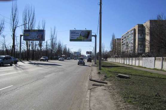 Фото рекламной плоскости по адресу Николаевская дор. (Лузановка) (в місто права Призма)