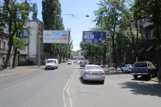 Фото рекламної площини за адресою ул. Среднефонтанская, 63 (навпроти) (з міста права Призма)