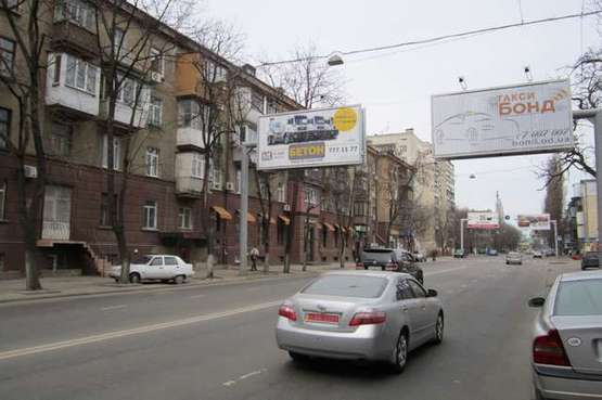 Фото рекламної площини за адресою ул. Среднефонтанская, 63 (навпроти) (в місто ліва Призма)