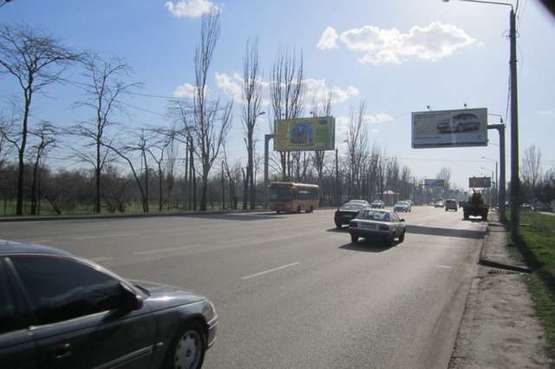 Фото рекламної площини за адресою Николаевская дорога, 303 (напротив) (в місто ліва Призма)