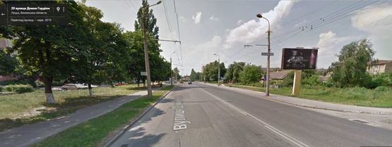 Фото рекламної площини за адресою вул. Гордіюк, 29 (район 40 кварталу, поруч кільце)