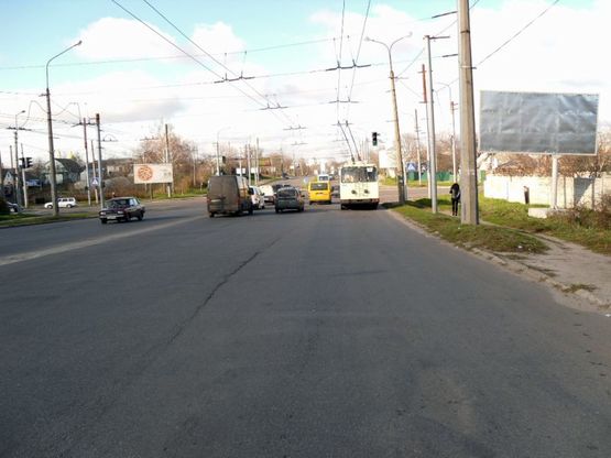 Фото рекламной плоскости по адресу П-т К. Володимира перехрестя з вул. Павліченко