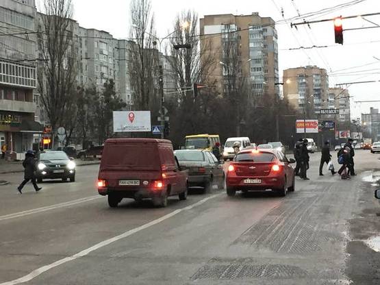 Фото рекламной плоскости по адресу Вул. Леваневського в районі житлового буд. № 50/5 (навпроти зупинки ПТУ №9)